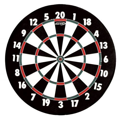  Halex Match 2 in 1 Paperwound Dartboard