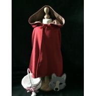 HalfPintStore Little Red Riding Hood Fairytale Playday Pack. Fancy dress playalong kit.