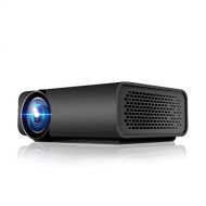 Halffle YG530 Home Projector, Mini LED Portable Entertainment Miniature 1080P HD Projector Video Compatible with AVDC PortEarphoneHDMISDUSB for Home Theater