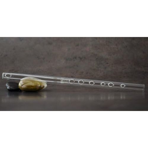  Hall Crystal Flutes Hall Crystal Flute 11299 - Inline Glass Piccolo in C - Clear Glass