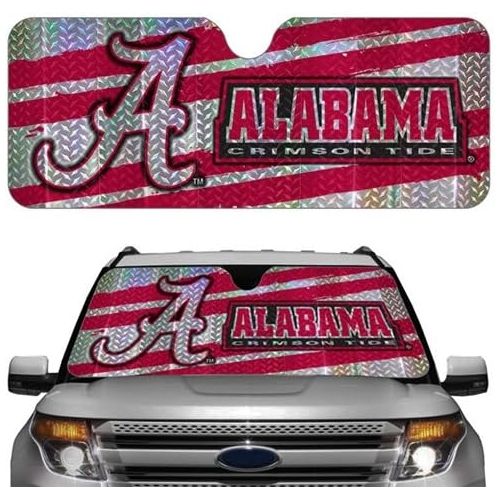  Hall of Fame Memorabilia Alabama Crimson Tide Auto Sun Shade