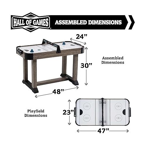  Air Hockey Multiple Styles, Game Table, Indoor Arcade Gaming Sets with Electronic Score Systems, Perfect for Family Game Rooms