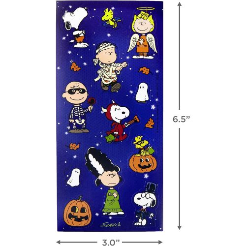  Hallmark Peanuts Stickers for Kids (Pack of 237 Stickers, 12 Sheets?All Occasion, Halloween, Valentines Day, Holiday)