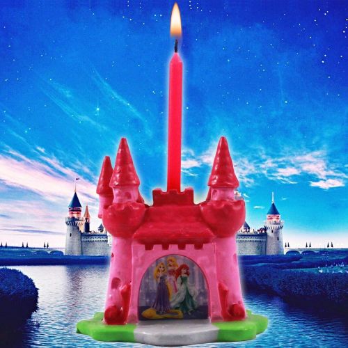  Hallmark Disney Very Important Princess Dream Party Candle Holder and Candle