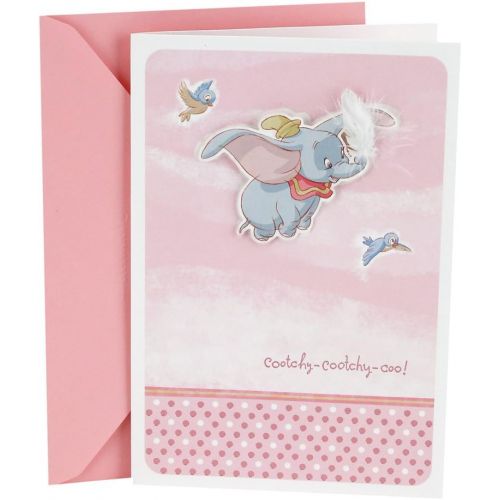  Hallmark Baby Shower Greeting Card (Dumbo with Feather)