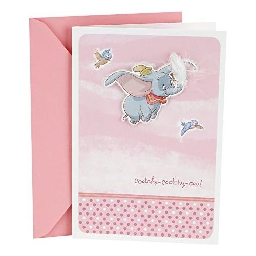  Hallmark Baby Shower Greeting Card (Dumbo with Feather)