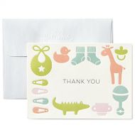 Hallmark Baby Shower Thank You Cards, Gender Neutral (10 Cards with Envelopes for Baby Boy or Baby Girl)