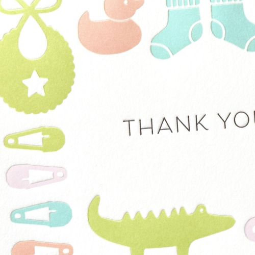  Hallmark Baby Shower Thank You Cards, Gender Neutral (10 Cards with Envelopes for Baby Boy or Baby Girl)
