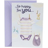 Hallmark Mahogany Baby Greeting Card (Baby Clothesline)