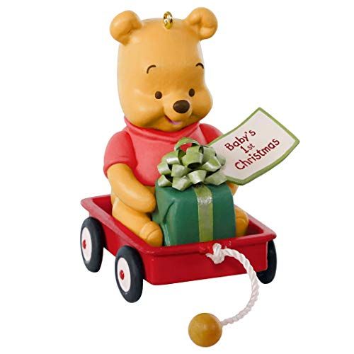  Hallmark Keepsake Ornament 2019 Year Dated Disney Winnie The Pooh Babys First Christmas