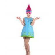 Halloween Party Online Troll Princess Wig & Costume Bundle Adult HW-1079/HC-072