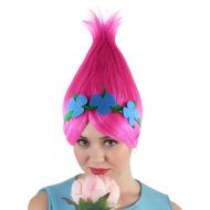 Halloween Party Online Princess Troll Wig, Pink HW-1079