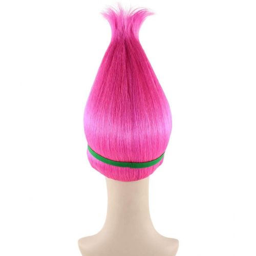  Halloween Party Online Princess Troll Wig, Pink HW-1079
