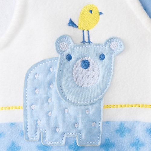  Halo Safe Dreams Micofleece Wearable Blanket, Multi Star, Medium