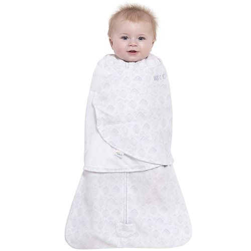  Halo HALO SleepSack Micro-Fleece Swaddle, Cream, Newborn