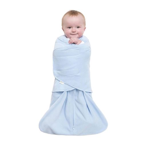  Halo HALO SleepSack Micro-Fleece Swaddle, Cream, Newborn