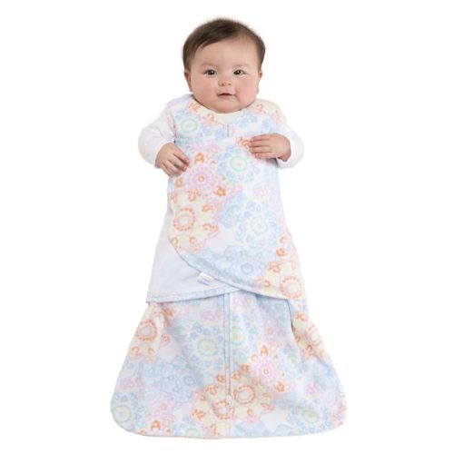  Halo HALO SleepSack Micro-Fleece Swaddle, Cream, Newborn