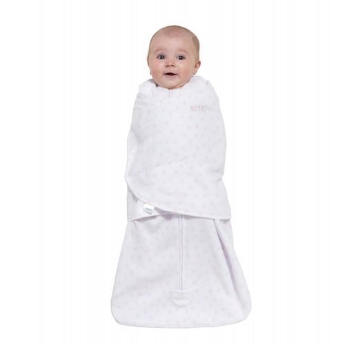  Halo HALO SleepSack Micro-Fleece Swaddle, Cream, Newborn