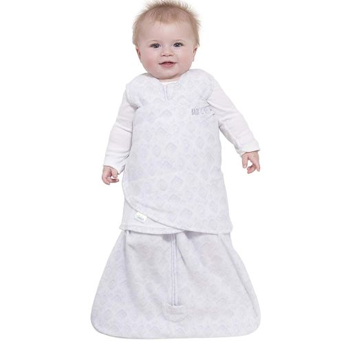  Halo HALO SleepSack Micro-Fleece Swaddle, Cream, Newborn