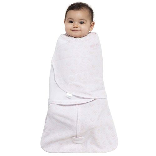  Halo HALO SleepSack Micro-Fleece Swaddle, Cream, Newborn