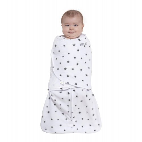  Halo HALO SleepSack Micro-Fleece Swaddle, Cream, Newborn