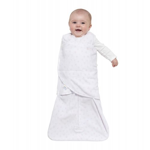  Halo HALO SleepSack Micro-Fleece Swaddle, Cream, Newborn