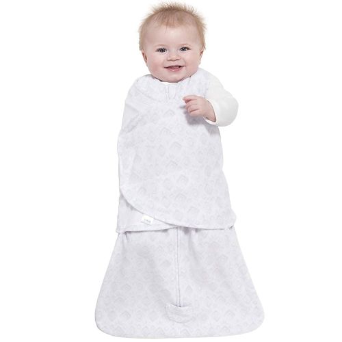  Halo HALO SleepSack Micro-Fleece Swaddle, Cream, Newborn