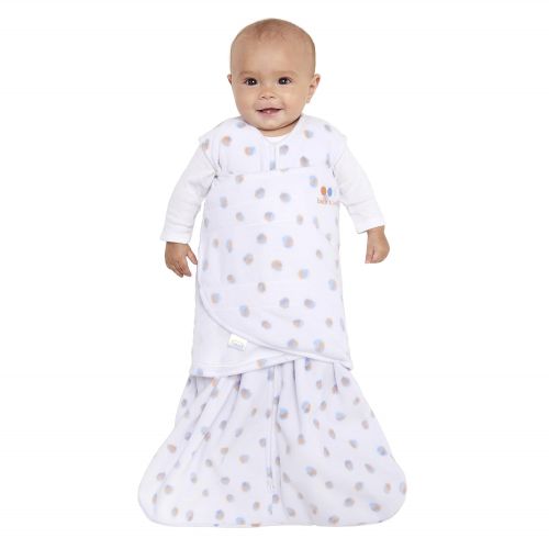  Halo HALO SleepSack Micro-Fleece Swaddle, Cream, Newborn