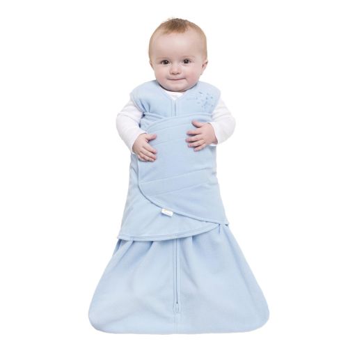  Halo HALO SleepSack Micro-Fleece Swaddle, Cream, Newborn