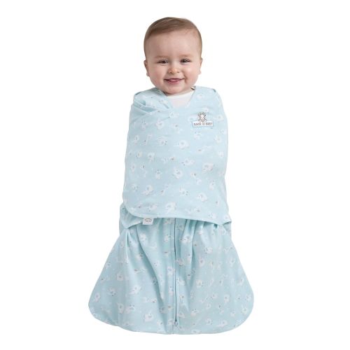  Halo 100% Cotton Sleepsack Swaddle Wearable Blanket, Giraffe Neutral, Small