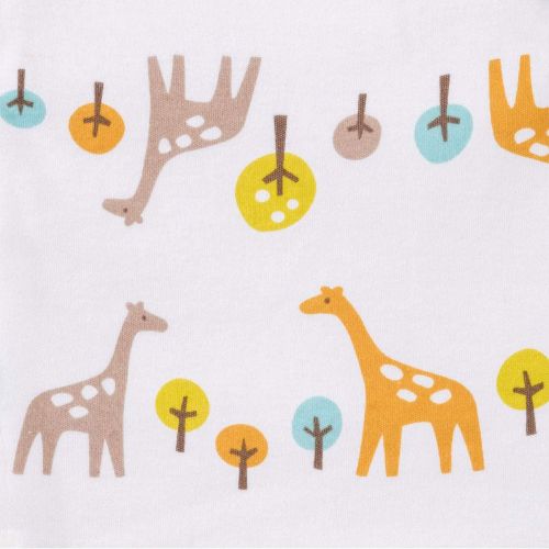  Halo 100% Cotton Sleepsack Swaddle Wearable Blanket, Giraffe Neutral, Small