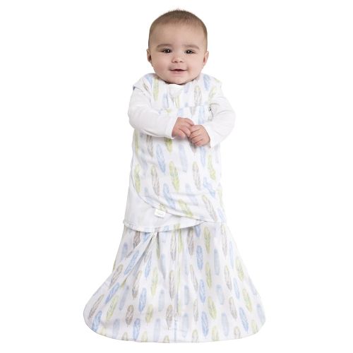  Halo 100% Cotton Sleepsack Swaddle Wearable Blanket, Giraffe Neutral, Small