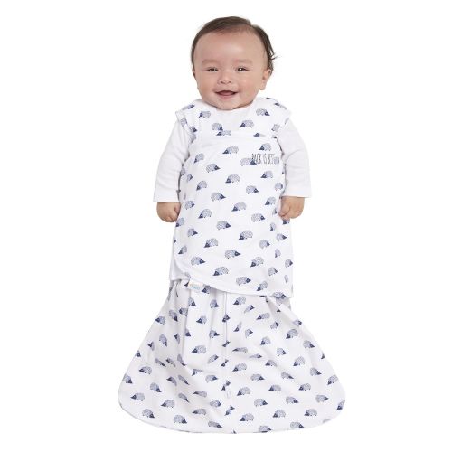  Halo 100% Cotton Sleepsack Swaddle Wearable Blanket, Giraffe Neutral, Small