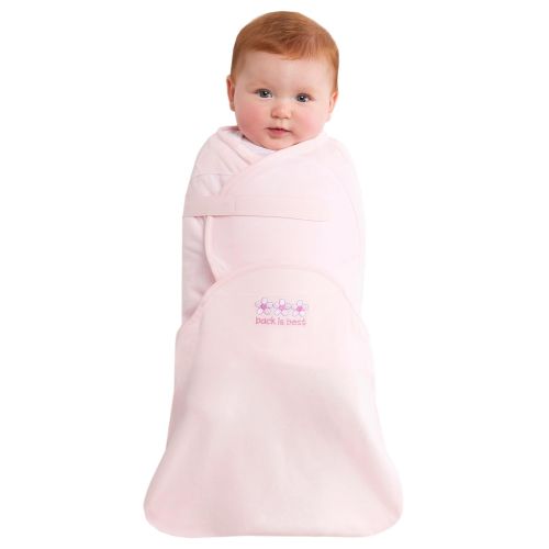  Halo Swaddlesure Adjustable Swaddling Pouch, Pink, Small