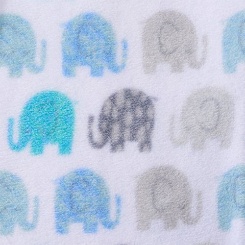  Halo SleepSack, Micro-fleece, Elephant Texture, Gray, Medium