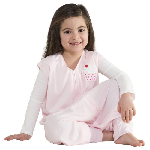  Halo HALO Big Kids Sleepsack Lightweight Knit Wearable Blanket, Pink, 2-3T