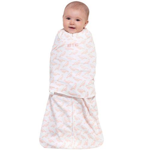  Halo Sleepsack 100% Cotton Swaddle, Heather Gray, Small