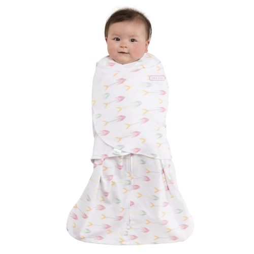  Halo Sleepsack 100% Cotton Swaddle, Heather Gray, Small