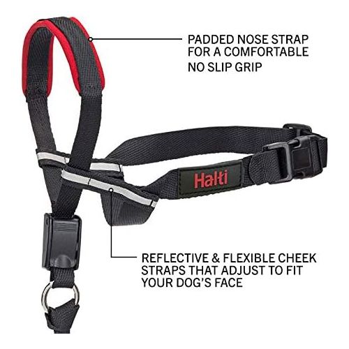  Halti Optifit Headcollar and Training Lead Combination Pack