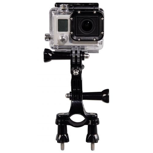  Hama Stangenbefestigung fuer GoPro Kamera (1,6-4 cm) schwarz