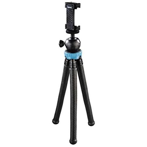  Hama Flexpro Tripod for Smartphone, GoPro and Photo Cameras, 27 cm Blue