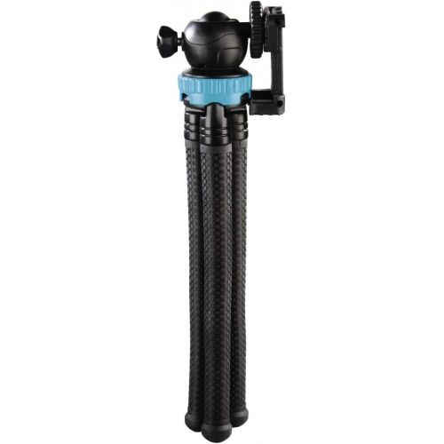  Hama Flexpro Tripod for Smartphone, GoPro and Photo Cameras, 27 cm Blue