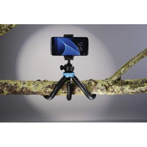  Hama Flexpro Tripod for Smartphone, GoPro and Photo Cameras, 27 cm Blue