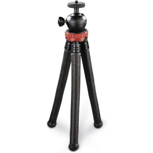  Hama Flexpro Tripod for Smartphone, GoPro and Photo Cameras, 27 cm Red