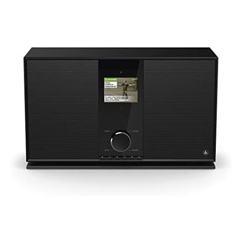  [아마존베스트]-Service-Informationen Hama DAB+ Internetradio 2.1 Soundsystem (Smart Radio mit WLAN/Digitalradio/Bluetooth/USB/AUX/Spotify/Amazon Music/Streaming, Multiroom,Subwoofer, 70 W, Farbdisplay, Fernbedienung/A