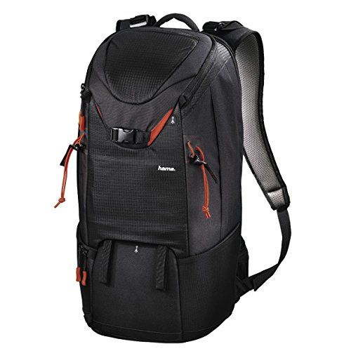  Hama Access Professional Tour 240 for Professional DSLR Camera with Battery Grip ? Objectives, Accessory Camera Backpack Back, Quick Access, Camera Bag with Tablet Compartment, Sta