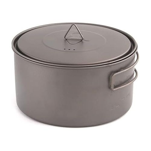  Universal Titanium Cup Lid, Mug Lid, Titanium Camping Pot Lid (115mm/4.5in)