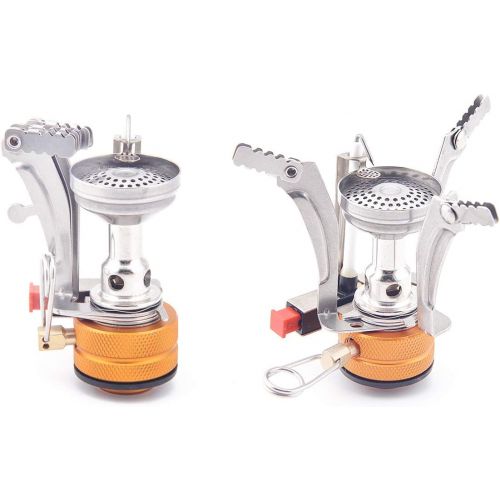  Hamans Ultralight Backpacking Stove Portable Camping Stove with Piezo Ignition perfect for camping, hiking and backpacking trips