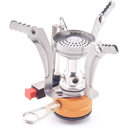  Hamans Ultralight Backpacking Stove Portable Camping Stove with Piezo Ignition perfect for camping, hiking and backpacking trips