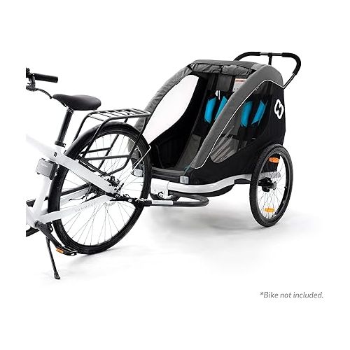  Hamax Traveller Two Seat Child Bike Trailer + Stroller
